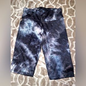 White Birch high waisted shorts.